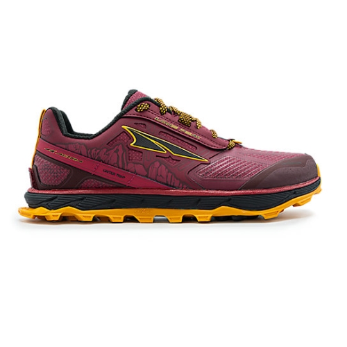 Beet Red Women's Altra LONE PEAK 4 Trail Shoes | VOF718240