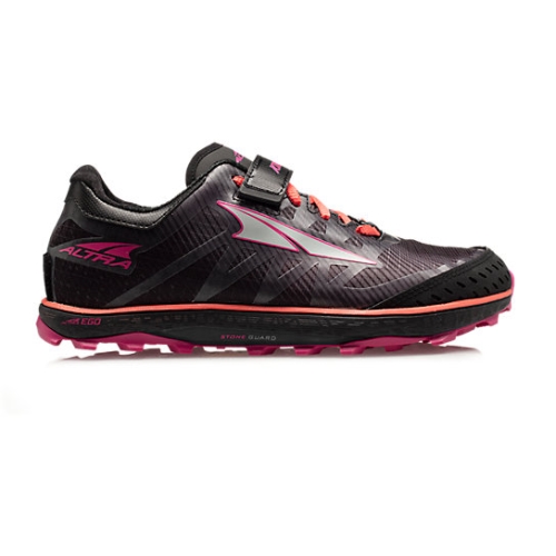 Black / Coral / Pink Women's Altra KING MT 2 Trail Shoes | VJS629805