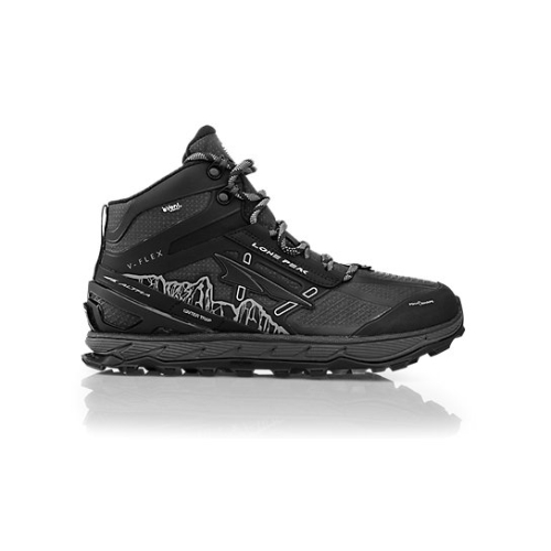 Black Men's Altra LONE PEAK 4 Hiking Shoes | MKC706852