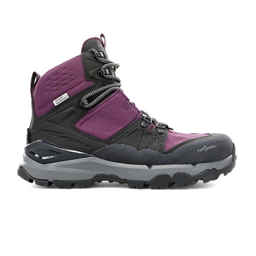 Black / Purple Women's Altra TUSHAR BOOT Trail Shoes | OWJ920658