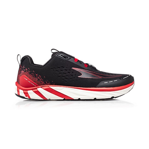 Black / Red Men's Altra TORIN 4 Running Shoes | TLR183047