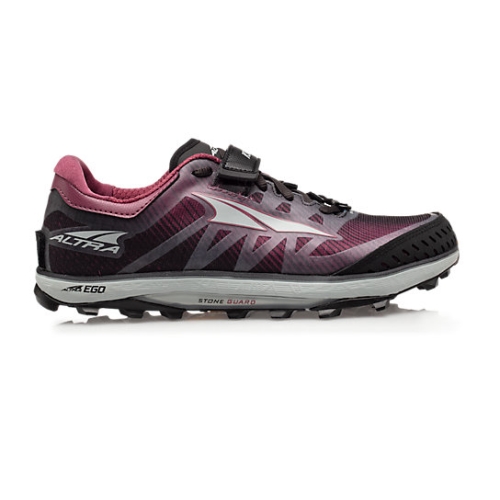 Black / Rose Women's Altra KING MT 2 Trail Shoes | JOS376810