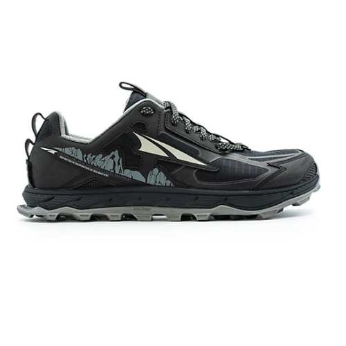 Black Women's Altra LONE PEAK 4.5 Hiking Shoes | GDZ152374