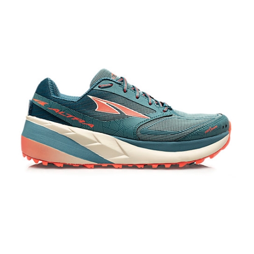 Blue / Beige Women's Altra OLYMPUS 3.5 Hiking Shoes | FZO180965