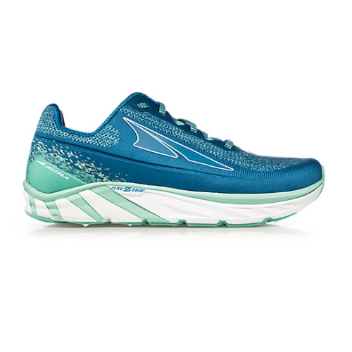 Blue / Green Women's Altra TORIN 4 Hiking Shoes | JUT493071