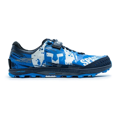 Blue Men's Altra KING MT 2 Trail Shoes | KAR250437