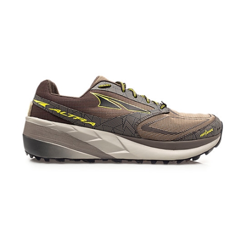 Gray / Lime Men's Altra OLYMPUS 3.5 Trail Shoes | XCZ675498