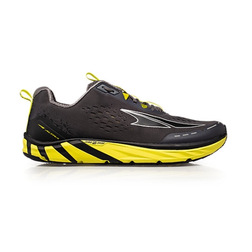 Gray / Lime Men's Altra TORIN 4 Running Shoes | ZDQ053164