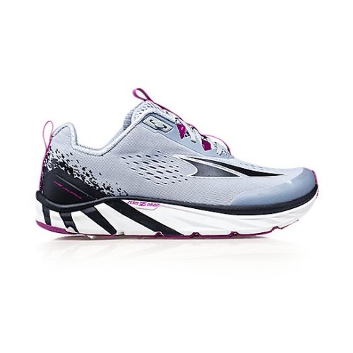 Gray / Purple Women's Altra TORIN 4 Running Shoes | OVQ674391