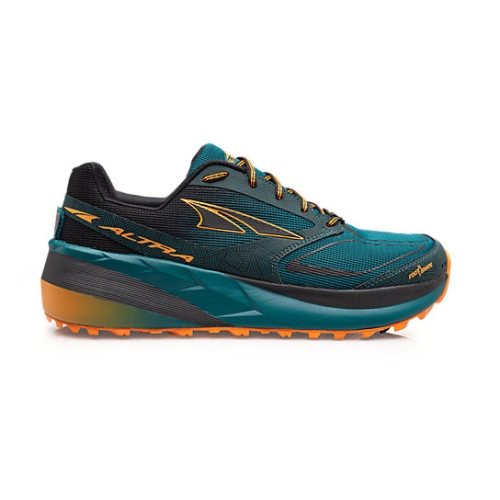 Green / Orange Men's Altra OLYMPUS 3.5 Hiking Shoes | KEJ730529