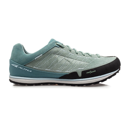 Green / Teal Women's Altra GRAFTON Hiking Shoes | KIF032189