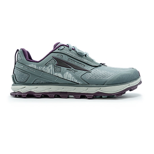 Light Gray Women's Altra LONE PEAK 4 Trail Shoes | QDM462870