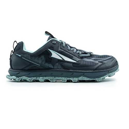 Navy / Light Blue Women's Altra LONE PEAK 4.5 Hiking Shoes | BWS920457