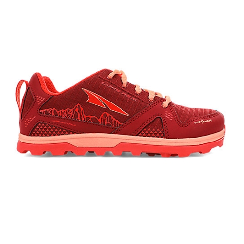 Poppy Red Men's Altra LONE PEAK Trail Shoes | DFO612530