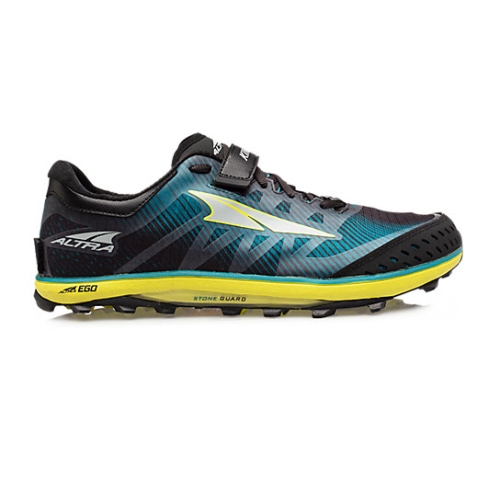 Teal / Lime Men's Altra KING MT 2 Trail Shoes | REN453701